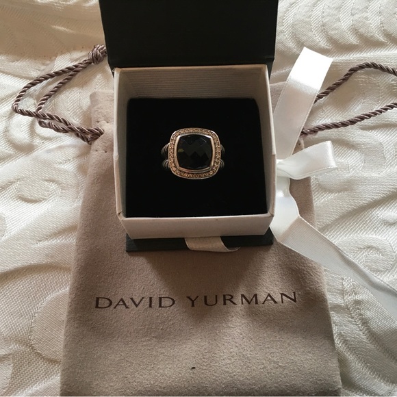 David Yurman black Albion Ring - Picture 5 of 12